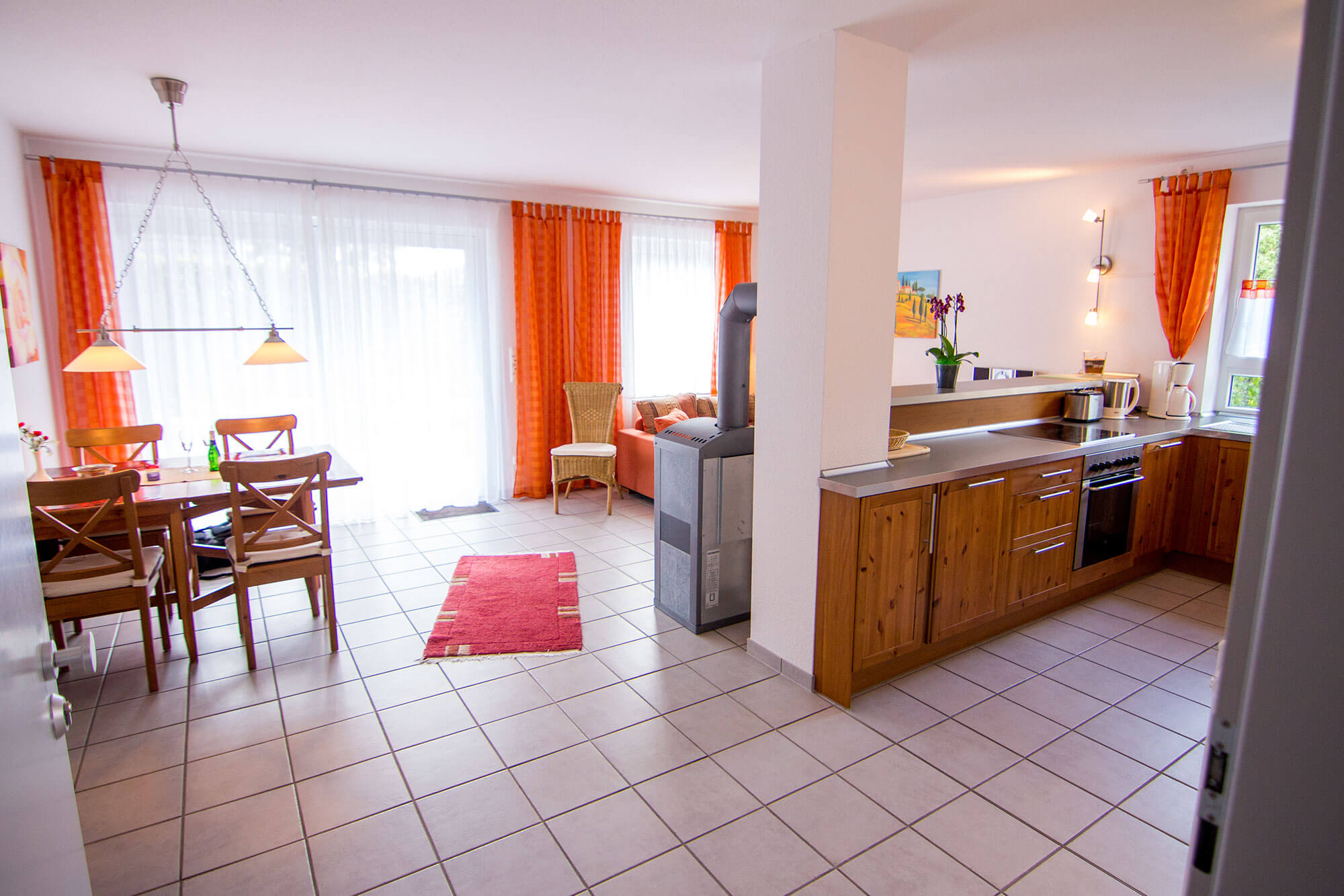 Erdgeschoss Wohnung - Ferienwohnung Haus Stephanie